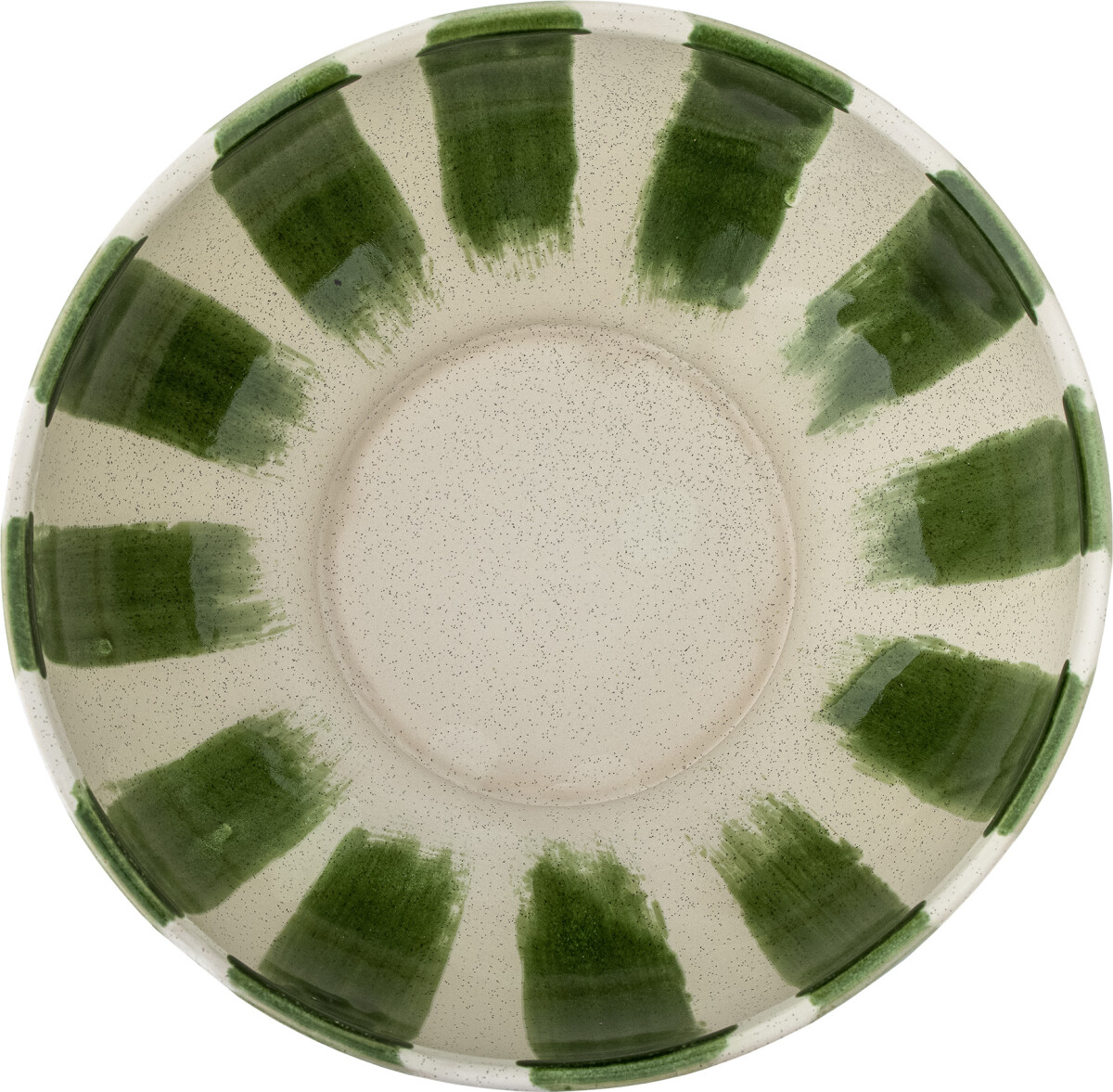Creative Collection - Shakti Skål - Grøn - Stentøj Keramik