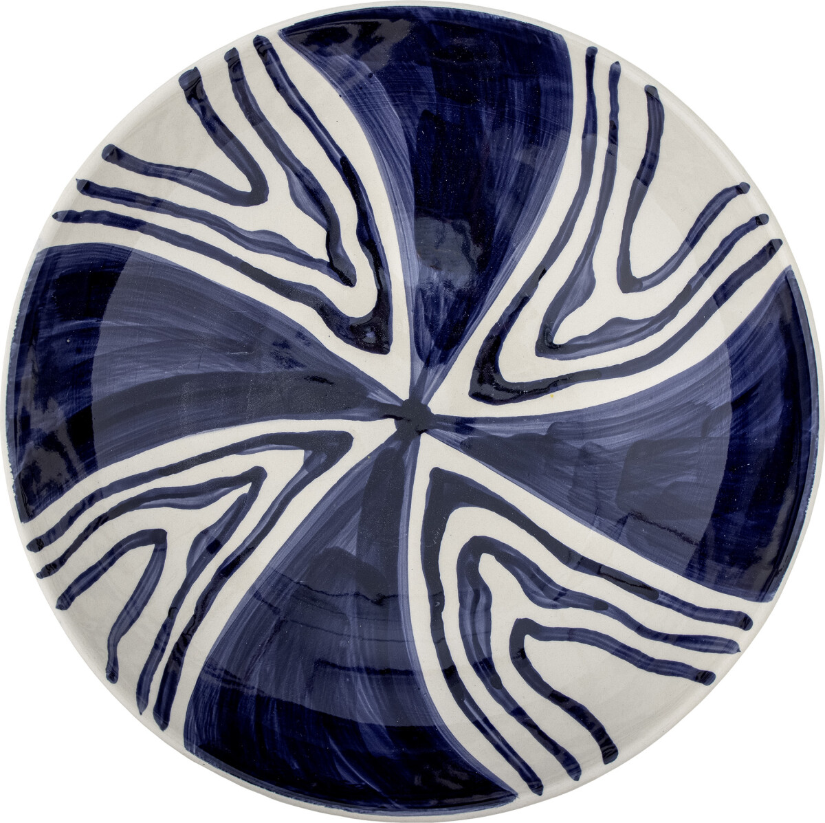 Bloomingville - Shama Skål - Blå - Stentøj Keramik