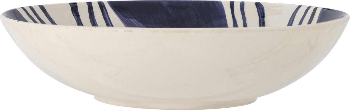 Bloomingville - Shama Skål - Blå - Stentøj Keramik