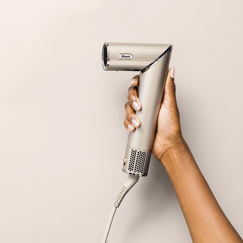 Shark - Hd424Eu Flexstyle 3-I-1 Air Styler Hårtørrer - Sølv