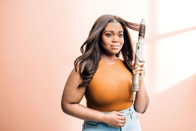 Shark - Hd424Eu Flexstyle 3-I-1 Air Styler Hårtørrer - Sølv