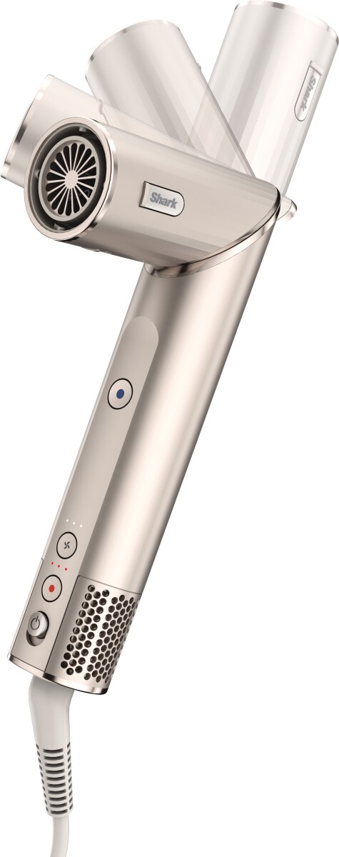 Shark - Hd424Eu Flexstyle 3-I-1 Air Styler Hårtørrer - Sølv