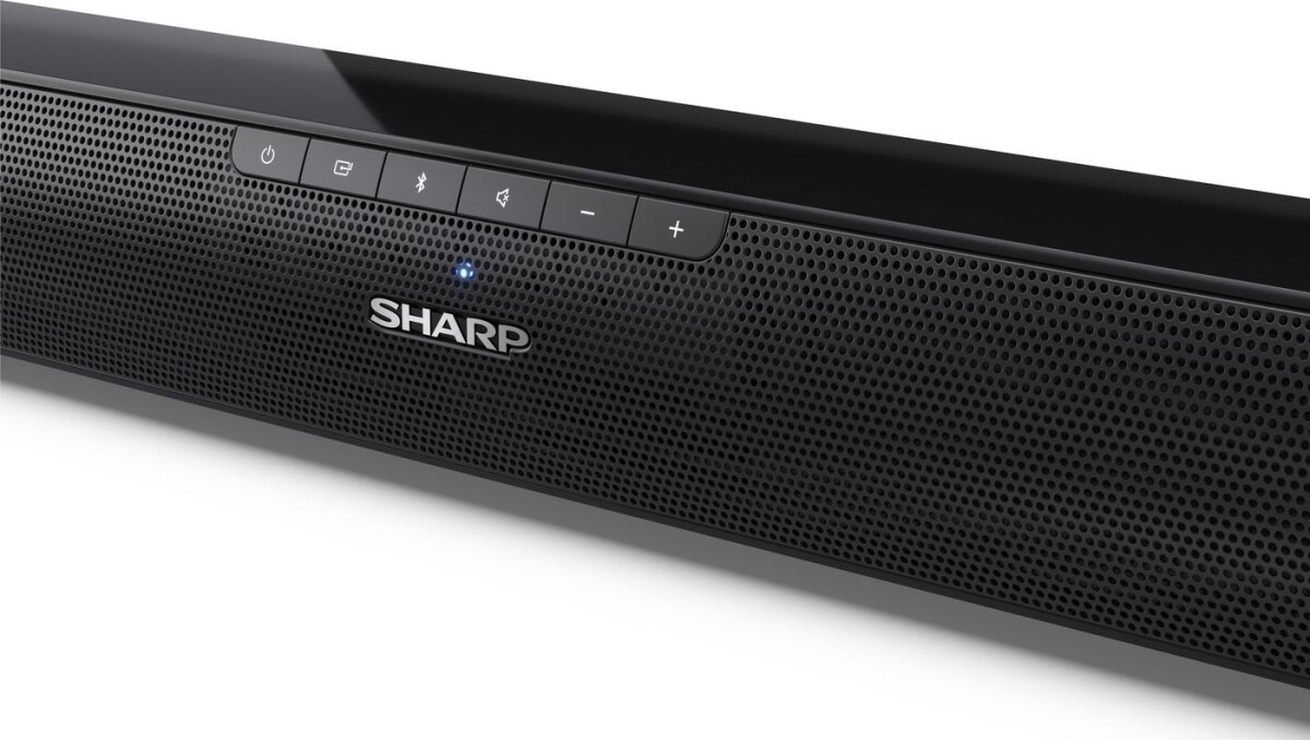 Sharp Ht-Sb100 - 20 Mini Soundbar Med Hdmi Og Bluetooth