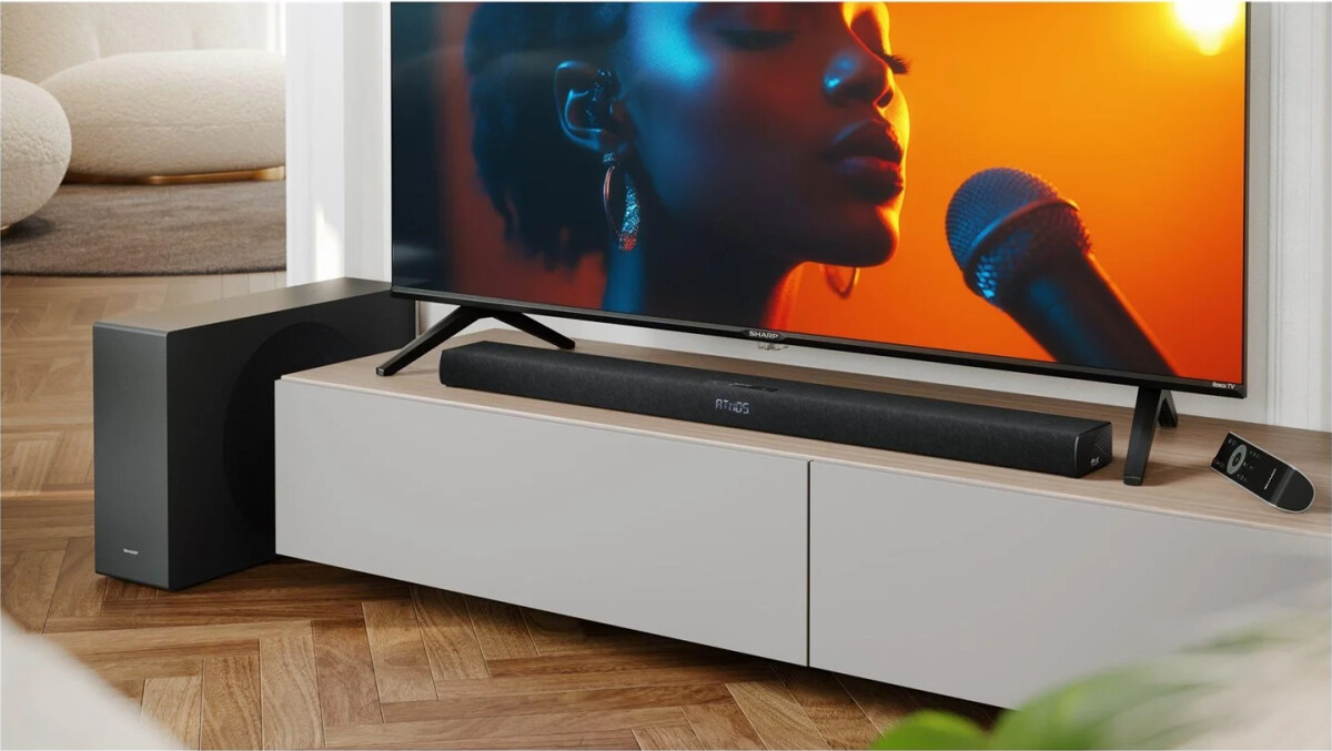 Sharp Ht-Sbw320 - 21 Atmos Og Virtual X Soundbar Med Sub