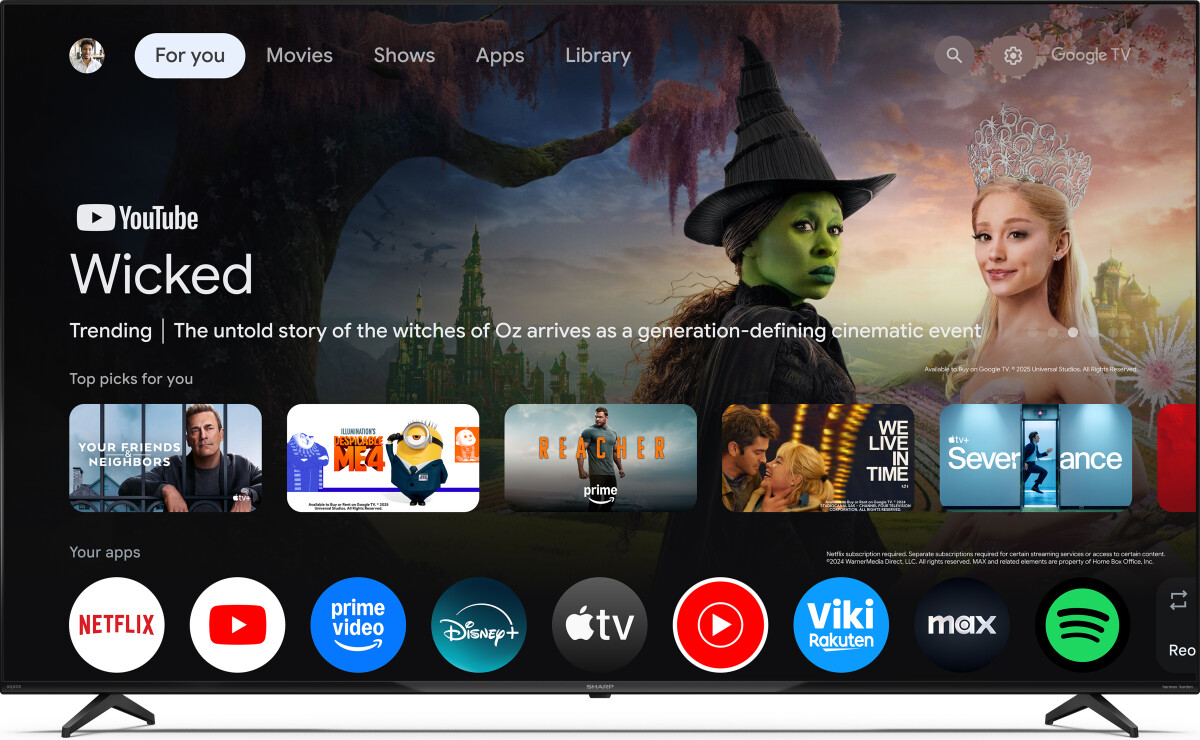 Sharp 70Hp5265E - 70 4K Qled Google Smart Tv