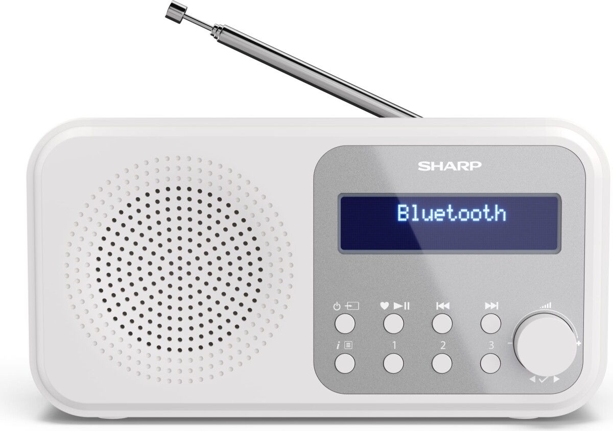 Sharp Dr-P420 - Tokyo Dab Og Fm Radio - Snehvid