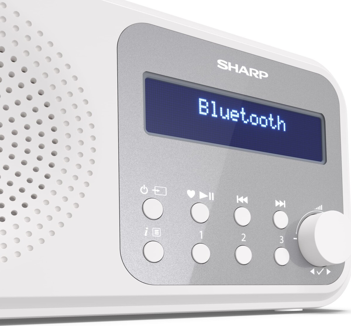 Sharp Dr-P420 - Tokyo Dab Og Fm Radio - Snehvid