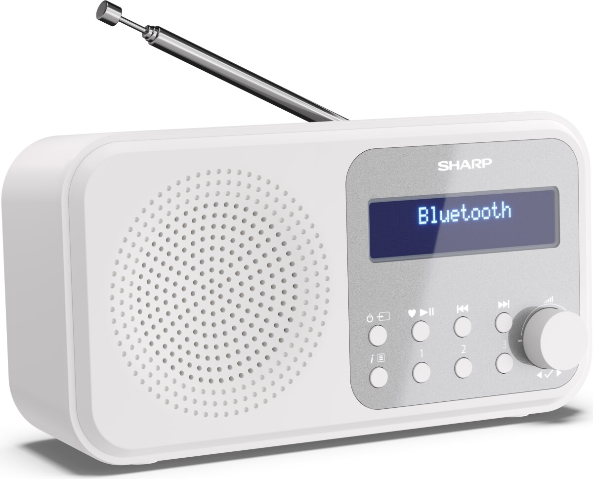 Sharp Dr-P420 - Tokyo Dab Og Fm Radio - Snehvid