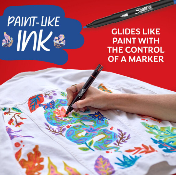 Sharpie - Creative Akryl 12 Blister - Earth Tones - Fin Spids