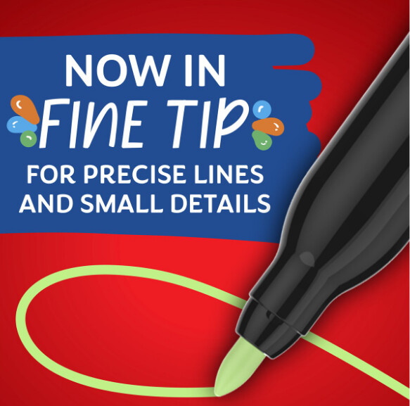 Sharpie - Creative Akryl 12 Blister - Earth Tones - Fin Spids