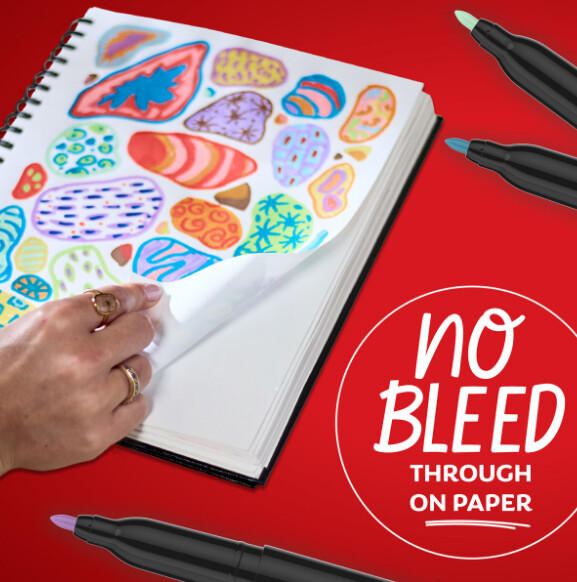 Sharpie - Creative Akryl 12 Blister - Earth Tones - Fin Spids