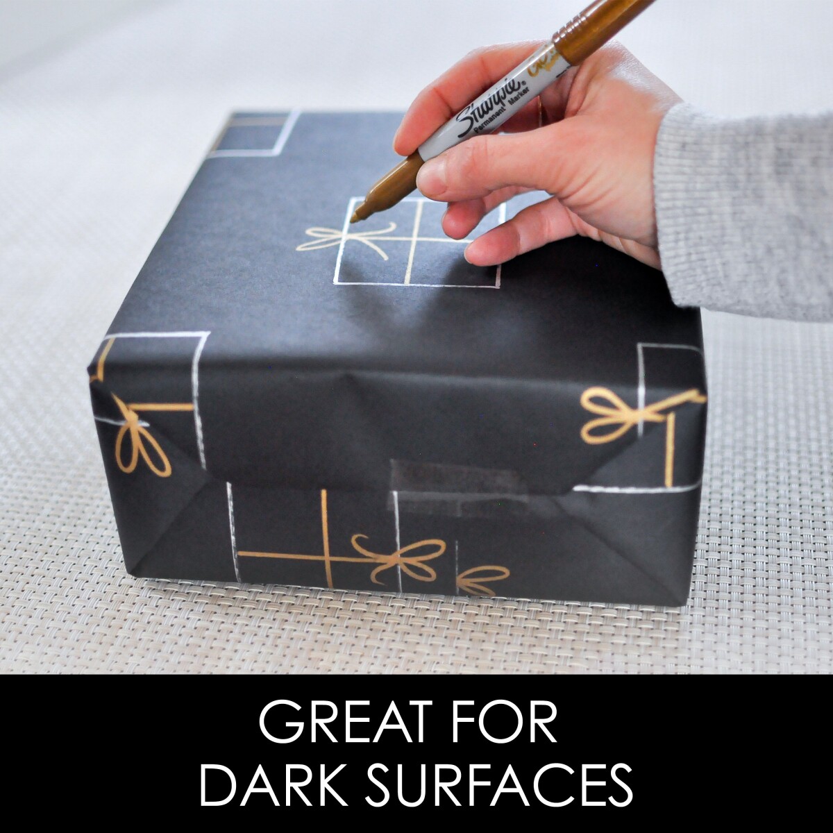 Sharpie - Metallic Permanente Markers - Guldsølvbronze - 3 Stk