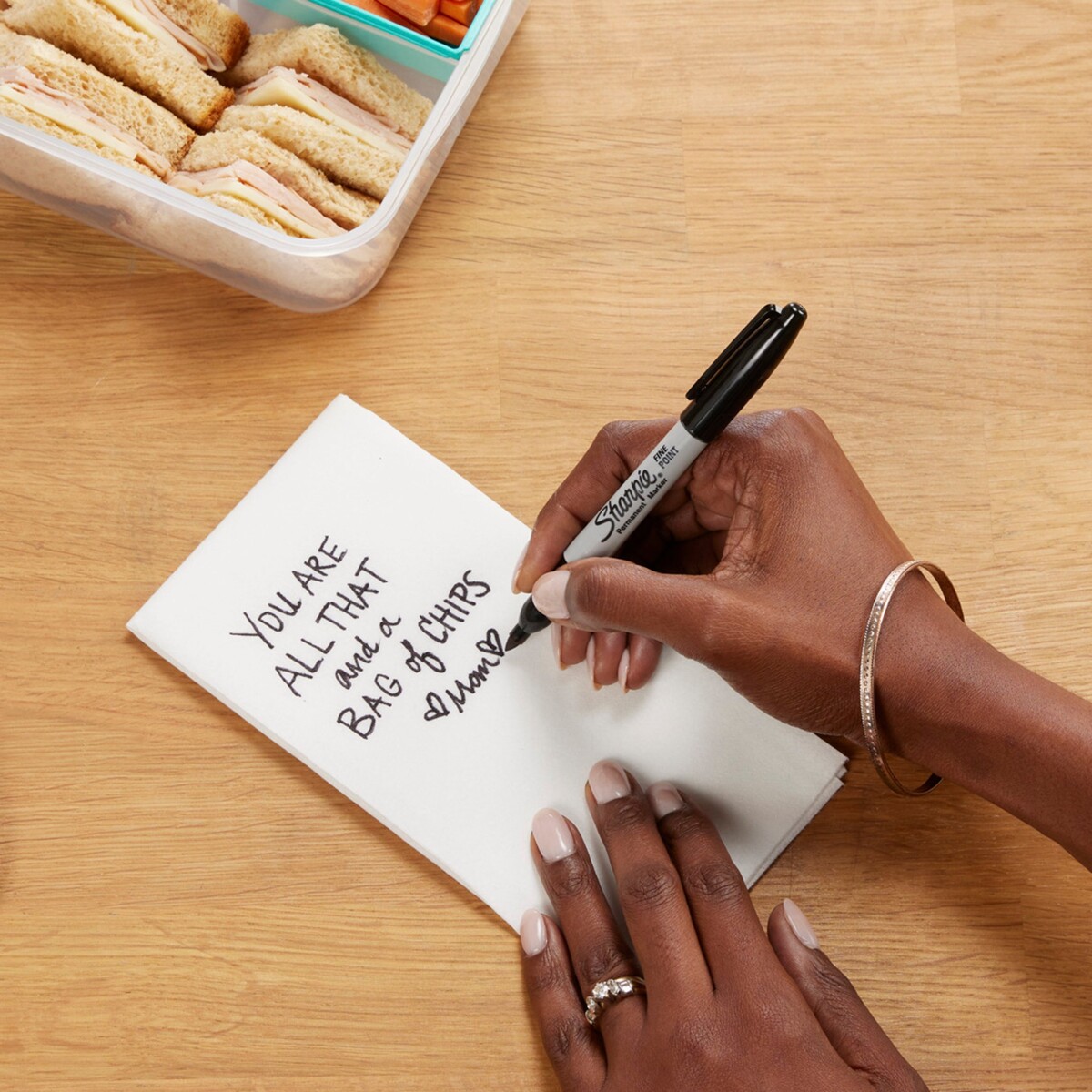 Sharpie - Permanent Markers Fin Spids - Sort 12 Styk