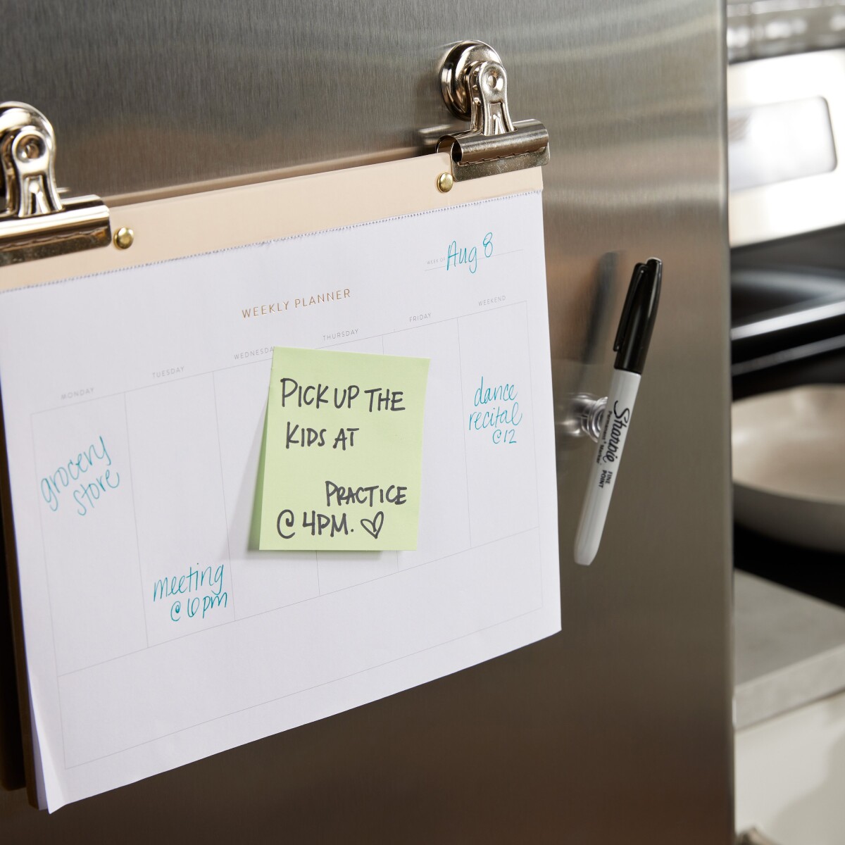 Sharpie - Permanent Markers Fin Spids - Sort 12 Styk