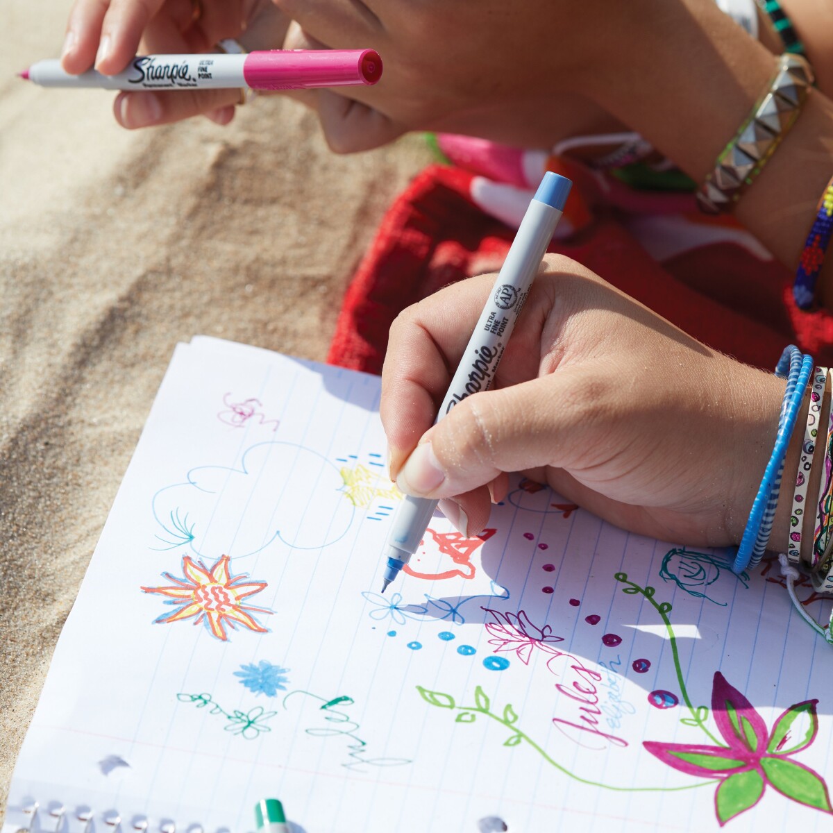 Sharpie - Tusser - Permanente - Ultra Fin - 12 Farver