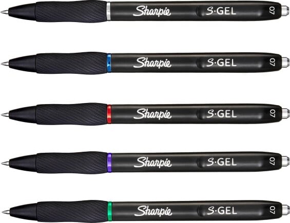 Sharpie - S-Gel 0 7 Mm 8-Blister 2198778