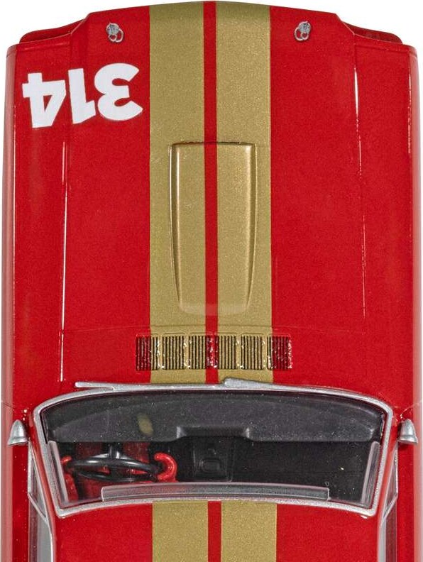 Scalextric C4658 - Shelby Gt350H Bil - Red And Gold - 1 32