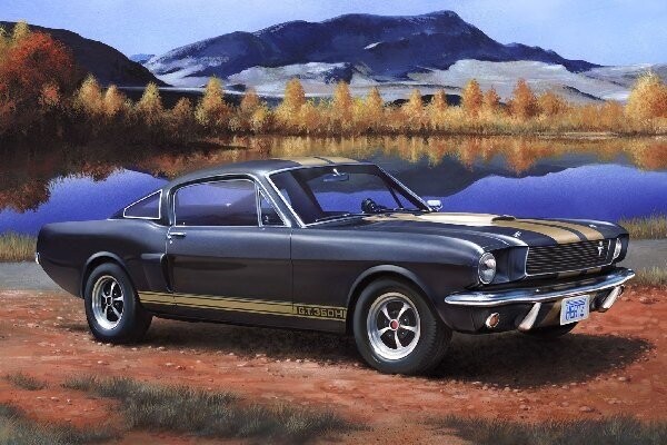 Revell - Shelby Mustang Gt 350 H Bil Byggesæt - 1 24 - 07242