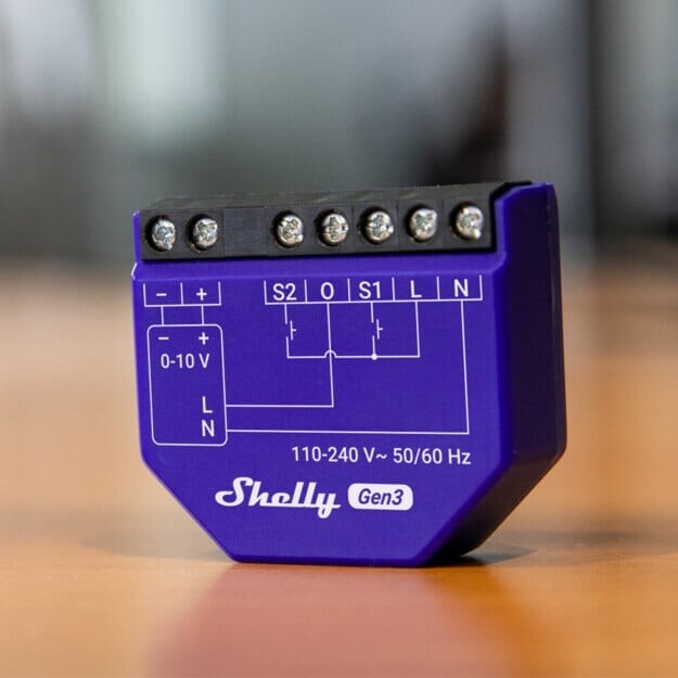 Shelly - Dimmer 01-10V Pm Gen3
