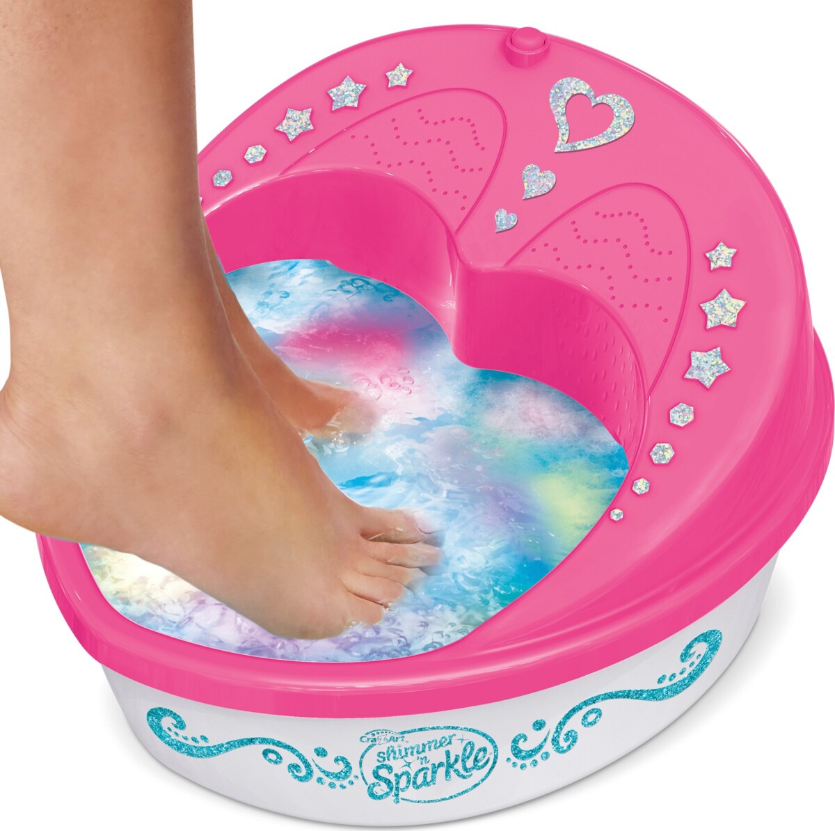 Shimmer N Sparkle - Super Spa Salon Sæt Til Børn 5 In 1 Light Up