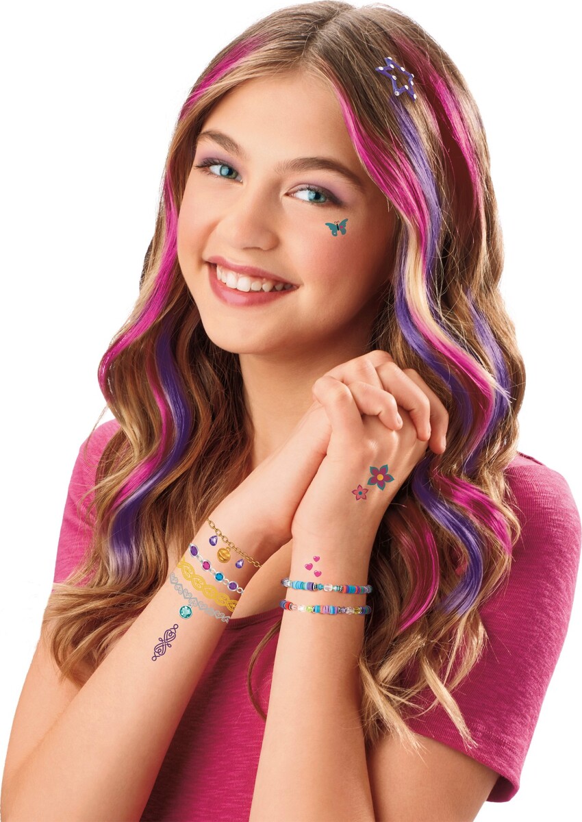 Cra-Z-Art - Shimmer N Sparkle - Beauty Fashion Hair Makeup Nails Set