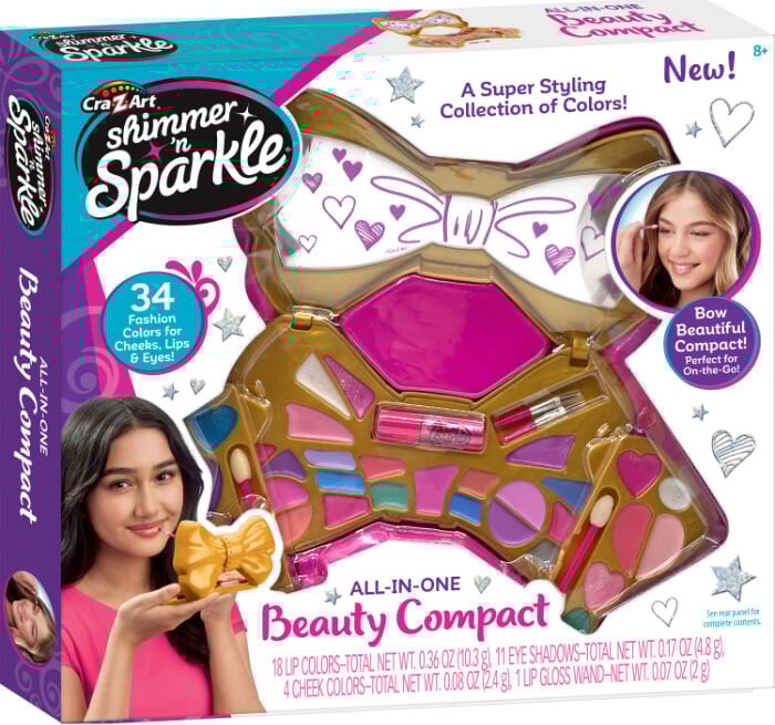 Shimmer N Sparkle - Makeup Sæt Til Børn - Beautiful Compact