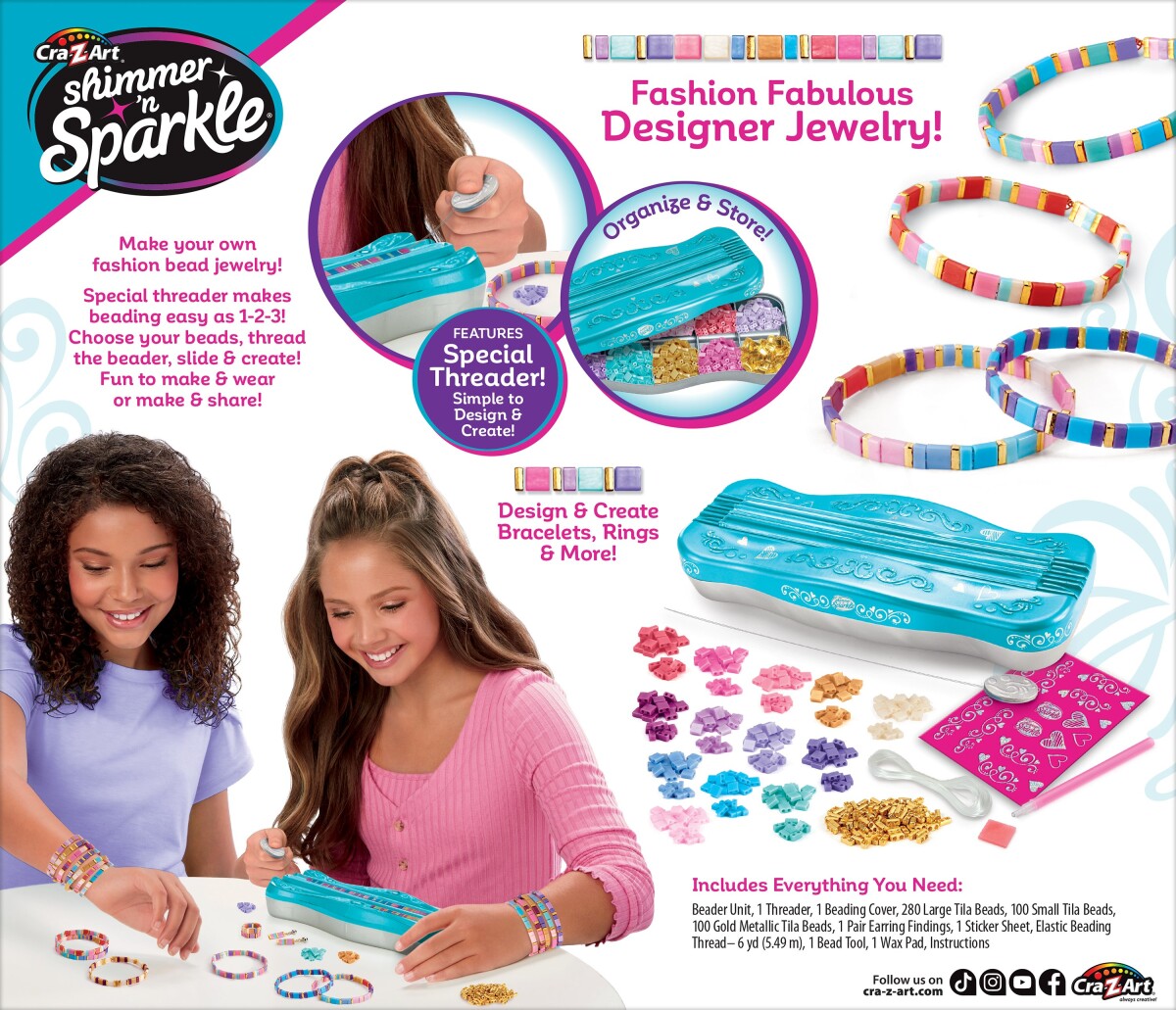 Shimmer N Sparkle - Tila Bracelet Studio