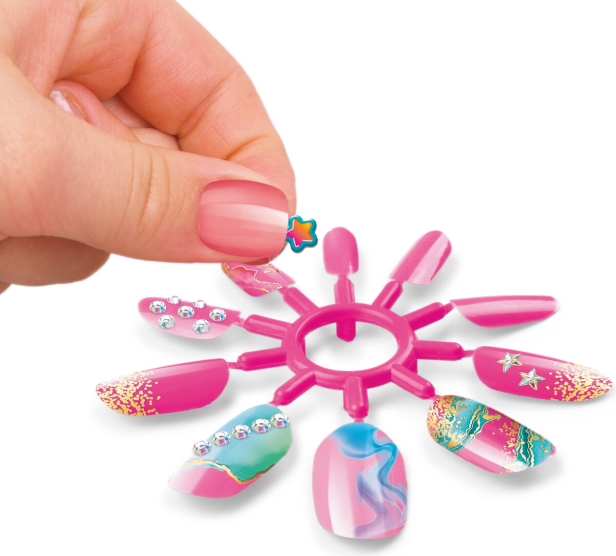 Shimmer N Sparkle - Trendy Tips Nail Expressions Neglesæt Til Børn