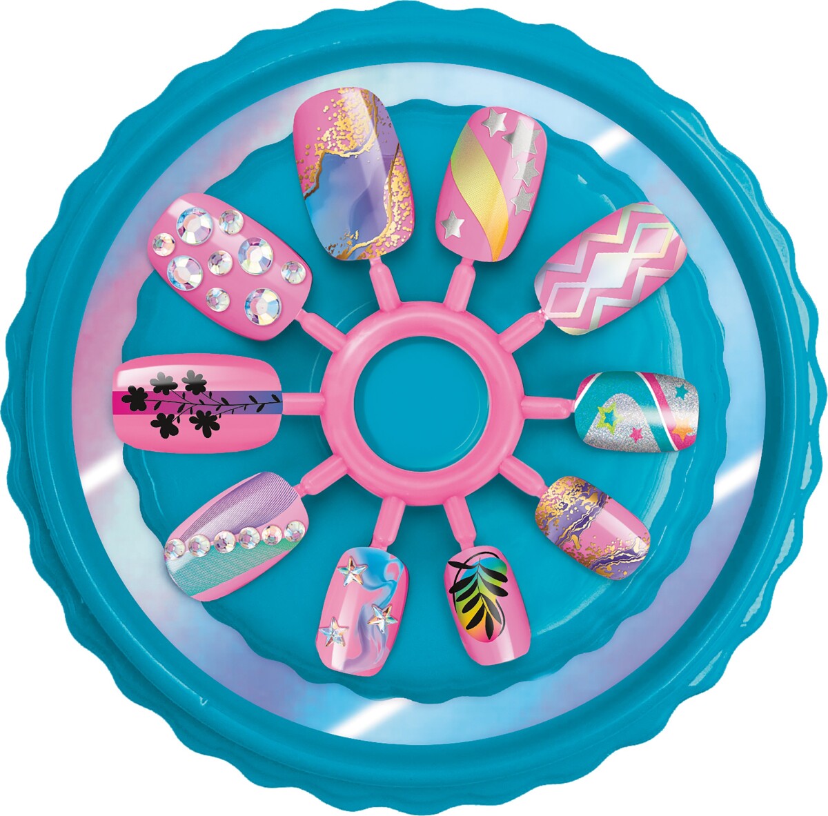 Shimmer N Sparkle - Trendy Tips Nail Expressions Neglesæt Til Børn