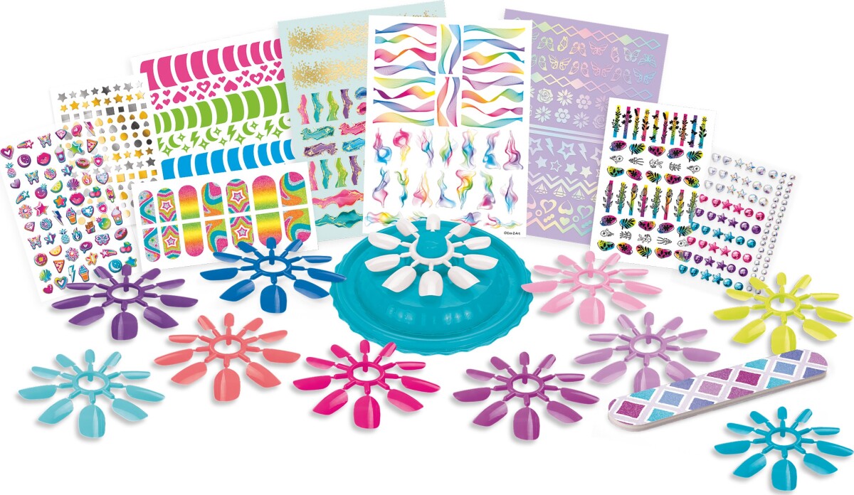 Shimmer N Sparkle - Trendy Tips Nail Expressions Neglesæt Til Børn