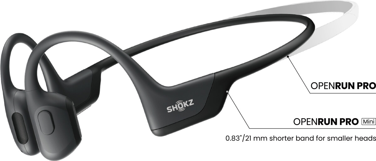 Shokz Openrun Pro Mini Black - Din Ultimative Trådløse Sportsøretelefon