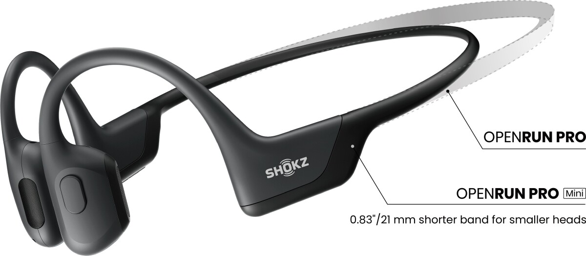 Shokz Openrun Pro Mini Black - Din Ultimative Trådløse Sportsøretelefon