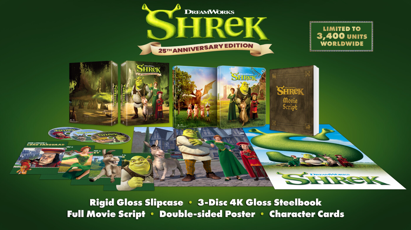Shrek - 25Th Anniversary - Steelbook