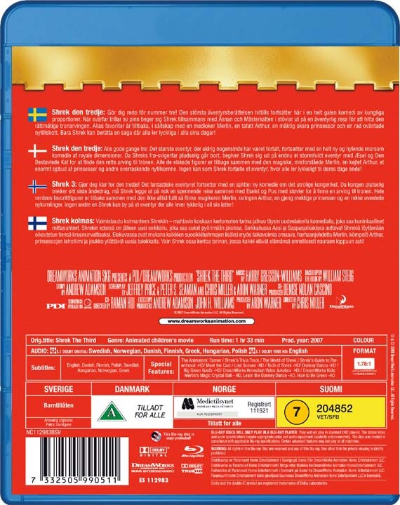 Shrek 3 - Shrek Den Tredje