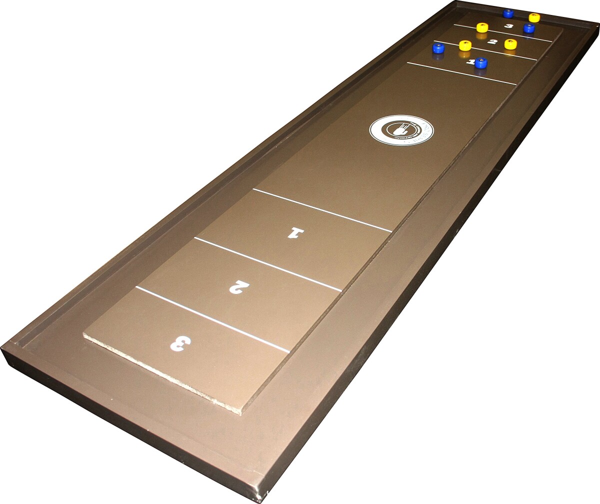 2-I-1 Curling Bordspil Og Shuffleboard