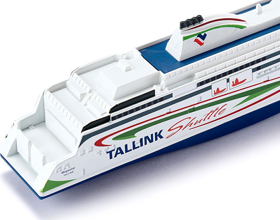 Siku 1728 - Tallink Megastar Færge Legetøj - Siku Super - 1 1000