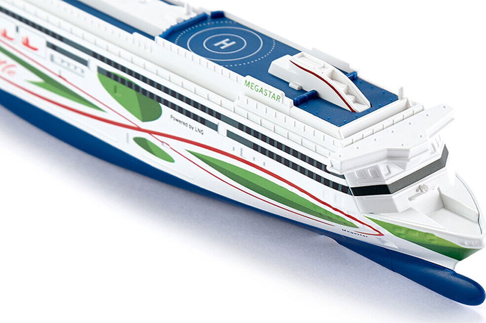Siku 1728 - Tallink Megastar Færge Legetøj - Siku Super - 1 1000