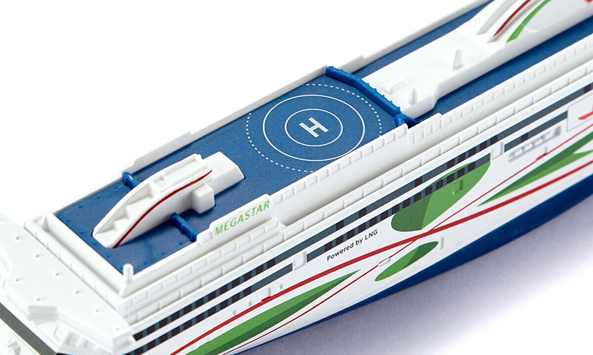 Siku 1728 - Tallink Megastar Færge Legetøj - Siku Super - 1 1000