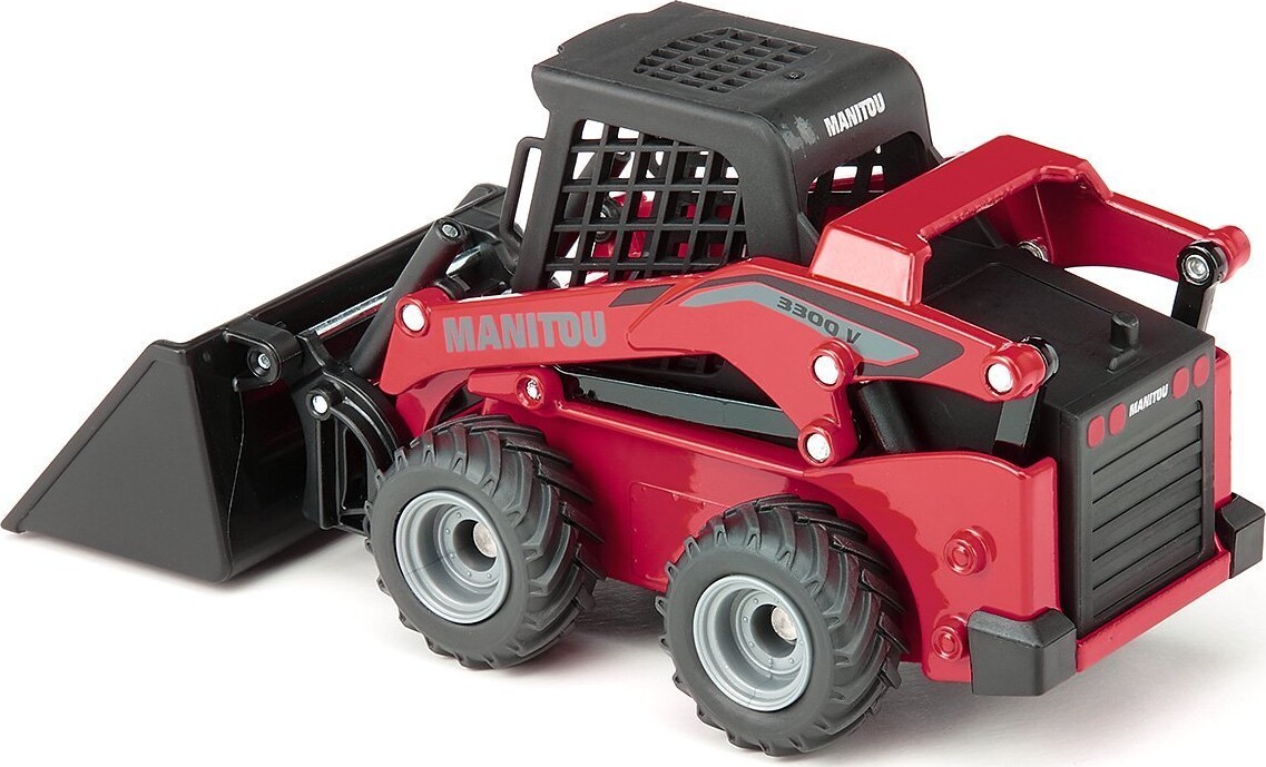 Siku - Manitou 3300V Skridstyret Minilæsser Legetøj - 1 32 - 3049