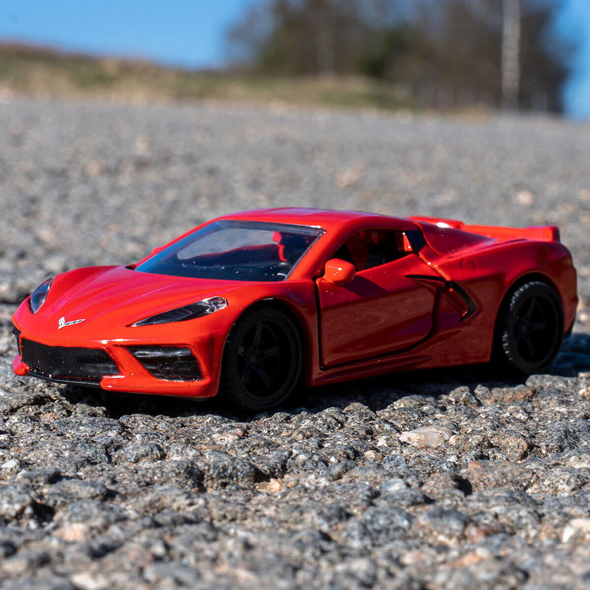 Siku 2359 - Chevrolet Corvette Stingray Legetøjsbil - 1 50
