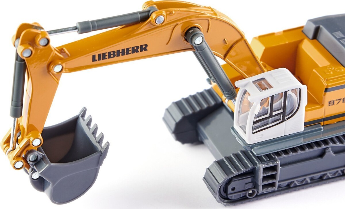 Siku - Liebherr Hydraulisk Gravemaskine Legetøj - 1 87 - 1874