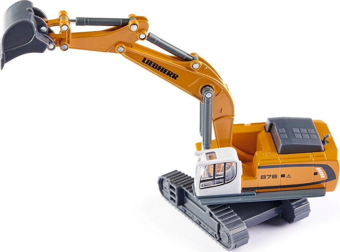 Siku - Liebherr Hydraulisk Gravemaskine Legetøj - 1 87 - 1874