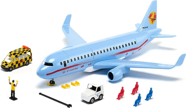 Siku 5402 - Flyvemaskine Legetøj Med Tilbehør - Siku World - 1 50