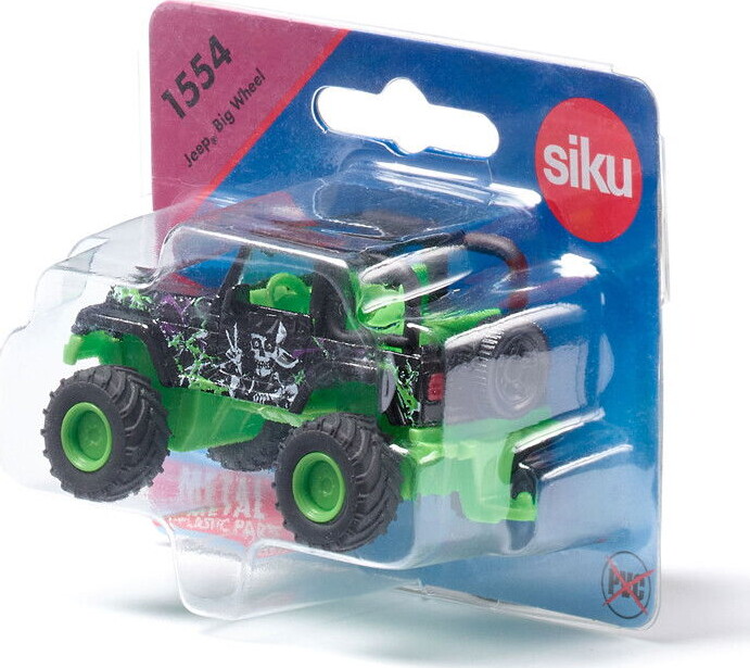 Siku 1554 - Jeep Legetøjsbil Med Store Hjul - 1 50