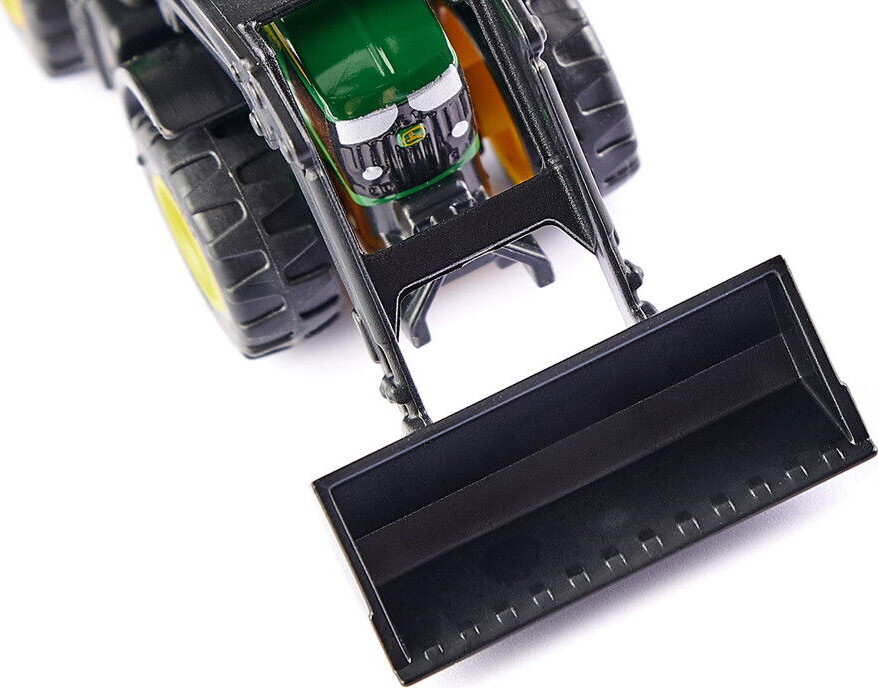 Siku 1395 - John Deere 6215R Legetøjstraktor Med Frontlæsser - 1 87