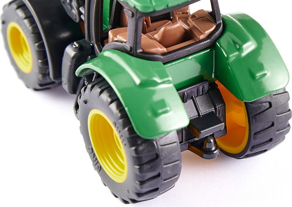 Siku 1395 - John Deere 6215R Legetøjstraktor Med Frontlæsser - 1 87