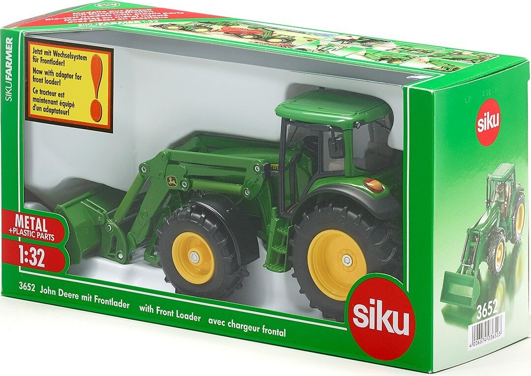 Siku 3652 - John Deere Traktor Med Frontlæsser