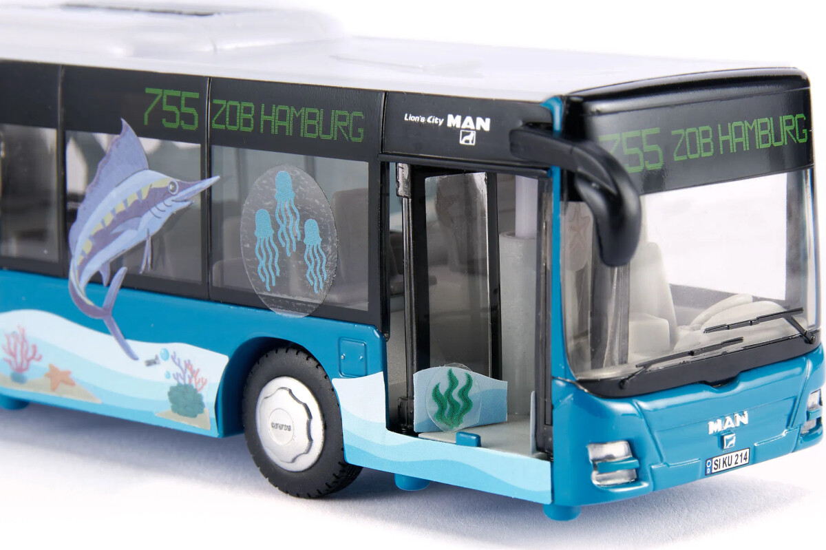 Siku - Ledbus Legetøj - Harmonika Bus - Str 1 50