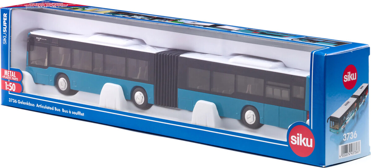 Siku - Ledbus Legetøj - Harmonika Bus - Str 1 50