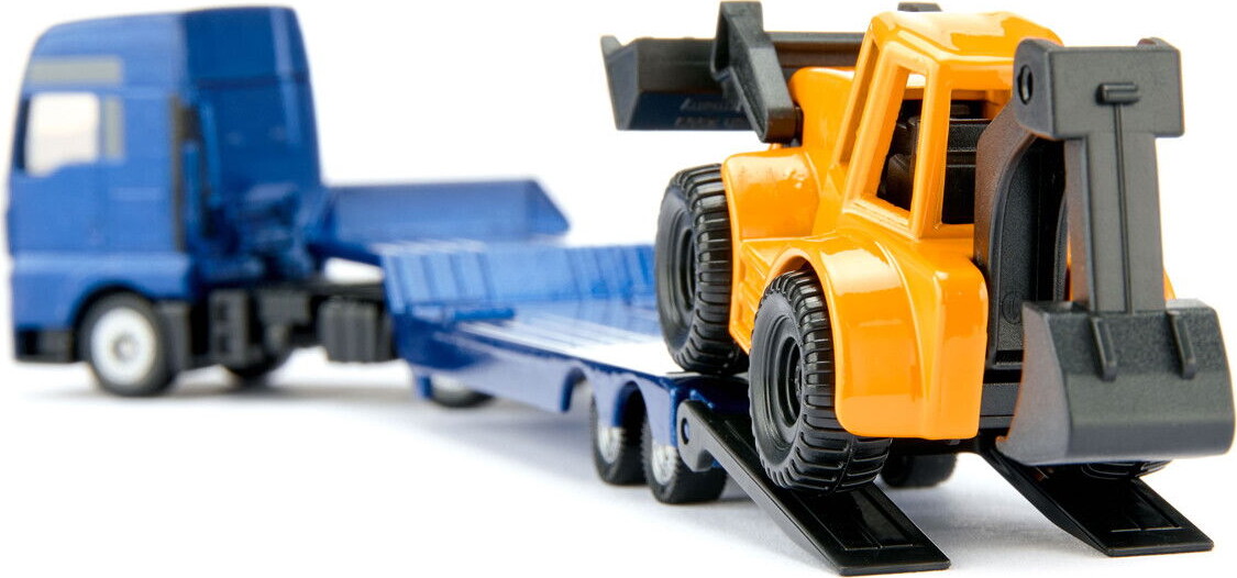 Siku 1761 - Man Truck With Backhoe Loader - Lastbil - 1 87